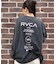 RVCA/長袖 Tシャツ ロンT バックプリント ロゴ オーバーサイズ BF044-P50  ルーカ レディース ムラサキスポーツ