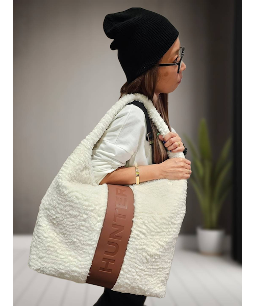 HUNTER/19L BOUCLE LARGE TOTE トートバッグ モコモコ UBT5521PRC