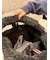 HUNTER/9L BOUCLE MEDIUM TOTE トートバッグ モコモコ UBX5522PRC ブークレ ミディアム トート ハンター/ユニセックス レディース メンズ ムラサキスポーツ