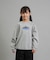 【限定】FORGETNEVER/キッズ スウェット 長袖トレーナー 254OO3TR198FN フォーゲットネバー/男の子 女の子 ムラサキスポーツ