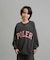 POLER/キッズ  長袖 トレーナー スウェット クルーネック カレッジロゴ 裏毛 セットアップ対応 ジュニア 子供 259MCV0038 ポーラー/男の子 女の子 ムラサキスポーツ