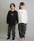 POLER/キッズ 長袖 Tシャツ ロンT バックプリント KIDS ZILLA L S TEE 259MCV0039 ジュニア 子供 ポーラー/男の子 女の子 ムラサキスポーツ