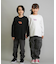 POLER/キッズ 長袖 Tシャツ ロンT バックプリント KIDS ZILLA L S TEE 259MCV0039 ジュニア 子供 ポーラー/男の子 女の子 ムラサキスポーツ