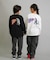 POLER/キッズ 長袖 Tシャツ ロンT バックプリント KIDS ZILLA L S TEE 259MCV0039 ジュニア 子供 ポーラー/男の子 女の子 ムラサキスポーツ