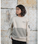 RVCA/キッズ 長袖トレーナー スウェット クルーネック ロゴ バックプリント ペイズリー 裏起毛 親子コーデ ジュニア 子供 BF046-006 ルーカ/男の子 女の子 ムラサキスポーツ