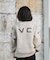 RVCA/キッズ 長袖トレーナー スウェット クルーネック ロゴ バックプリント ペイズリー 裏起毛 親子コーデ ジュニア 子供 BF046-006 ルーカ/男の子 女の子 ムラサキスポーツ