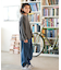 DC/キッズ 長袖 Tシャツ バックプリント ロンT 25 KD SKATE SKULL LS YLT254518 ジュニア 子供 ディーシー/男の子 女の子 ムラサキスポーツ