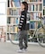 DC/キッズ ロンパン デニム ロングパンツ 25 KD WIDE CARGO PANT YPT254506 ジュニア 子供 ディーシー/男の子 女の子 ムラサキスポーツ