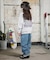 DC/キッズ ロンパン デニム ロングパンツ 25 KD WIDE CARGO PANT YPT254506 ジュニア 子供 ディーシー/男の子 女の子 ムラサキスポーツ