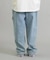 DC/キッズ ロンパン デニム ロングパンツ 25 KD WIDE PAINTER PANT YPT254507 ジュニア 子供 ディーシー/男の子 女の子 ムラサキスポーツ