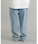 DC/キッズ ロンパン デニム ロングパンツ 25 KD WIDE PAINTER PANT YPT254507 ジュニア 子供 ディーシー/男の子 女の子 ムラサキスポーツ