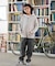 DC/キッズ ジップアップ パーカー ダメージ加工 KD HIDDEN ZH フーディ YZP254509 ジュニア 子供 ディーシー/男の子 女の子 ムラサキスポーツ