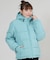 RVCA/ジャケット アウター バックプリント ロゴ BALANCE PUFFER HD JACKET BF044-754 ルーカ レディース ムラサキスポーツ
