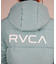 RVCA/ジャケット アウター バックプリント ロゴ BALANCE PUFFER HD JACKET BF044-754 ルーカ レディース ムラサキスポーツ