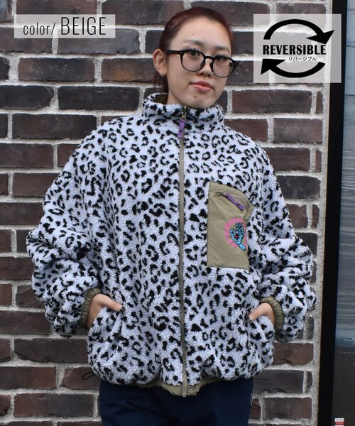 SANTACRUZ/ボアジャケット リバーシブル コート アウター 502254131