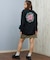 【限定】SANTACRUZ/長袖 Tシャツ ロンT バックプリント オーバーサイズ 502254432 サンタクルーズ レディース ムラサキスポーツ限定