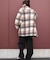【限定】RIKKA FEMME/ジャケット チェック柄 コート ブークレージャケット RF25FW24 リッカファム レディース ムラサキスポーツ限定
