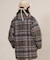 【限定】RIKKA FEMME/ジャケット チェック柄 コート ブークレージャケット RF25FW24 リッカファム レディース ムラサキスポーツ限定