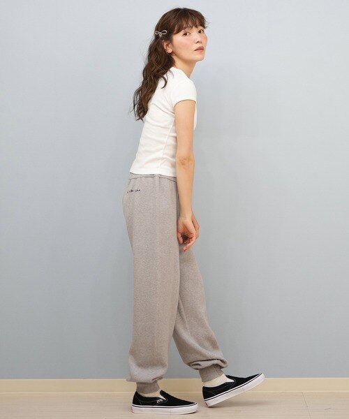 ROXY/ロングパンツ スウェット ニット パンツ セットアップ対応 HEART