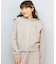 ROXY/ 長袖ニット セーター ジップアップフーディー セットアップ対応 HEART WAVE KNIT HOODIE RSR254009 ロキシー レディース ムラサキスポーツ