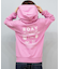 ROXY/長袖ジップアップ パーカー バックプリント ロゴ HISTORICAL LOGO ZIP HOODIE RZP254027 ロキシー レディース ムラサキスポーツ