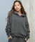 Hurley/長袖ジップアップ パーカー ワンポイント 裏毛 SWEAT PIGMENT FZ HOODIE WCFF252030 ハーレー レディース ムラサキスポーツ