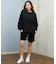 Hurley/ハーフパンツ ショートパンツ ショーツ スウェット ロゴ 異素材ミックス 裏毛 セットアップ対応 WCWS252023 ハーレー レディース ムラサキスポーツ