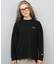 NEWERA/長袖 Tシャツ ロンT バックプリント WS LS OVERSIZED COTTON T 14674700 ニューエラ レディース ムラサキスポーツ