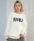 RVCA/ニット セーター クルーネック ロゴ BIG RVCA KNIT BF044-650 ルーカ レディース ムラサキスポーツ