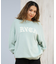 RVCA/ニット セーター クルーネック ロゴ BIG RVCA KNIT BF044-650 ルーカ レディース ムラサキスポーツ
