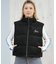 RVCA/ベスト スエード ロゴ DEVON SUEDET PUFFER VEST BF044-755 ルーカ レディース ムラサキスポーツ
