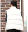 RVCA/ベスト 軽量 バックプリント ロゴ RVCA PUFFER VEST BF044-756 ルーカ レディース ムラサキスポーツ