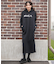 RVCA/ワンピース パーカー スウェット 裏起毛 CLASSIC HOODED LONG DRESS BF044-P35 ルーカ レディース ムラサキスポーツ