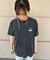 RVCA/半袖 Tシャツ バックプリント ロゴ BF04C-P23 ルーカ レディース ムラサキスポーツ