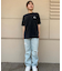 RVCA/半袖 Tシャツ バックプリント ロゴ BF04C-P23 ルーカ レディース ムラサキスポーツ