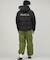 RVCA/ダウン ジャケット シンプル バックプリント 中綿 BF042-760 ルーカ メンズ ムラサキスポーツ
