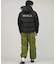 RVCA/ダウン ジャケット シンプル バックプリント 中綿 BF042-760 ルーカ メンズ ムラサキスポーツ