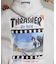THRASHER/254TH1PK066 プルオーバー パーカー 長袖 裏起毛 スウェット フーディー バックプリント スラッシャー メンズ ムラサキスポーツ