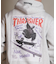 THRASHER/254TH1PK068 プルオーバー パーカー 長袖 裏起毛 スウェット フーディー バックプリント スラッシャー メンズ ムラサキスポーツ