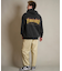 THRASHER/254TH1PK070 ジップアップ パーカー  ピグメント加工 ミニ裏毛 スウェット フーディー バックプリント スラッシャー メンズ ムラサキスポーツ