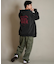 THRASHER/254TH1PK070 ジップアップ パーカー  ピグメント加工 ミニ裏毛 スウェット フーディー バックプリント スラッシャー メンズ ムラサキスポーツ