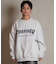 THRASHER/254TH1TR063 トレーナー スウェット メンズ クルーネック ロゴ 裏起毛 スラッシャー メンズ ムラサキスポーツ