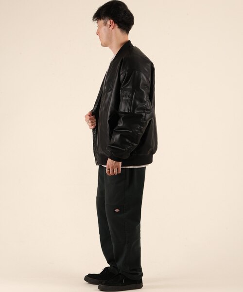 DC SHOES/MA-1 25 FLIGHT JACKET DJK254025 ジャケット バックプリント