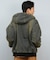DC SHOES/PADDED HOOD JACKET パデッド フードジャケット DJK254027 アウター ブルゾン ジップアップ ディーシーシューズ メンズ ムラサキスポーツ