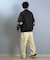 【限定】LURKING CLASS/TEAM BOMBER JACKET ST25FJM02 フライトジャケット ロゴ  ボンバージャケット アウター ラーキングクラス メンズ ムラサキスポーツ限定