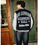 【限定】DEARLAUREL× Pla-Jac/LA VARSITY JACKET D25F-0101 スタジアム ジャケット 防風 スタジャン アウター ディアローレル×プラジャック メンズ ムラサキスポーツ限定