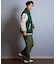 【限定】DEARLAUREL× Pla-Jac/VARSITY JACKET D25F-0102 スタジアム ジャケット 防風 スタジャン アウター ディアローレル×プラジャック メンズ ムラサキスポーツ限定