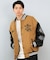 DC SHOES/25 VARSITY JACKET DJK254024 スタジャン ジャケット アウター ディーシーシューズ メンズ ムラサキスポーツ