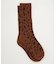 BILLABONG/23～25cm LEOPARD HIGH SOCKS BF014-944 レオパード柄 ソックス 靴下 ハイソックス ビラボン ユニセックス メンズ レディース ムラサキスポーツ