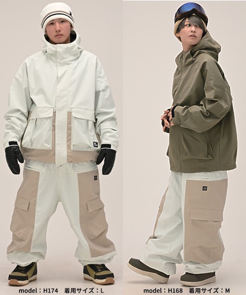 ANTHEM スノーボードウェア Mサイズ ホワイト/ベージュ 楽天市場】全品エントリーP5倍 スノーボードウェア スキーウェア